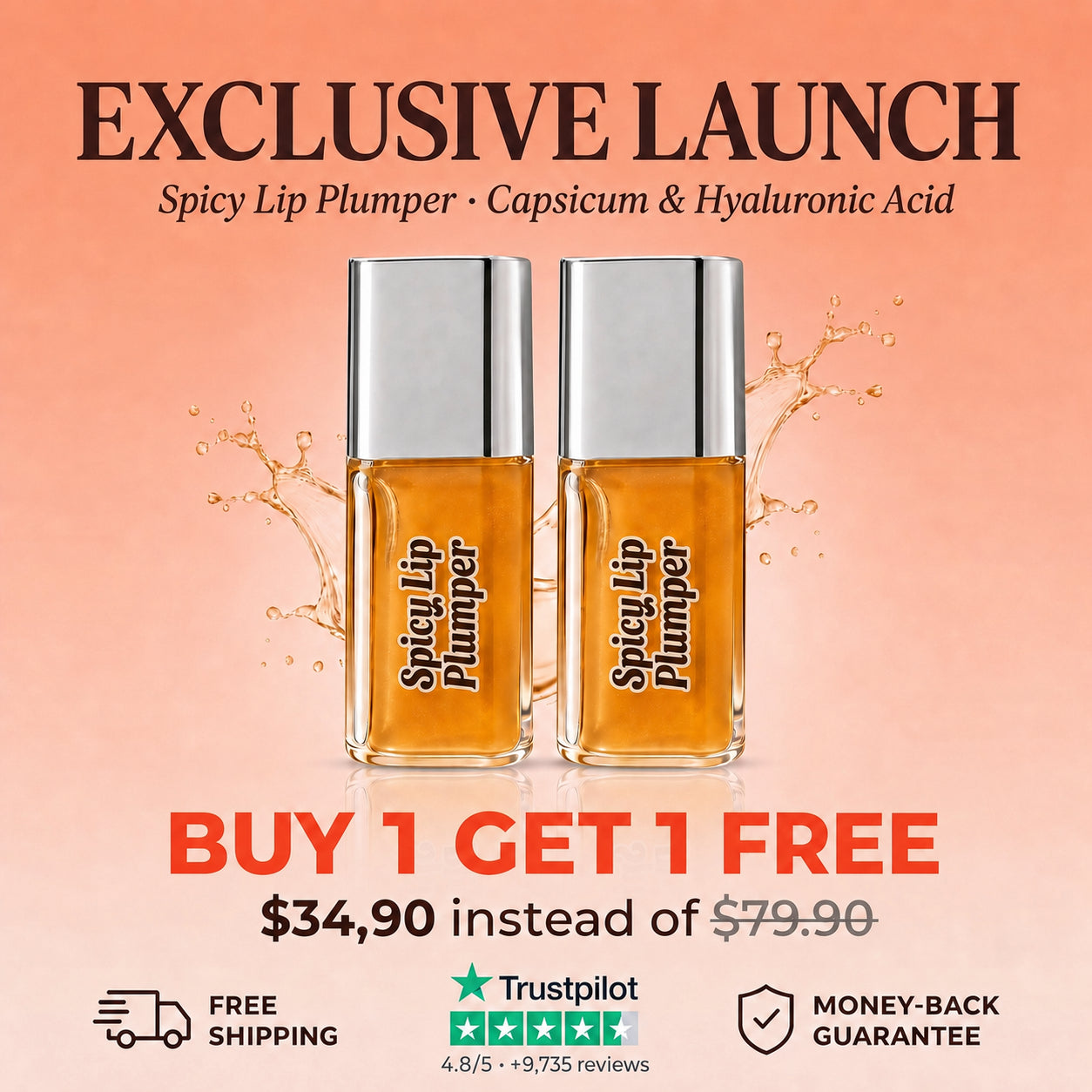 Spicy Lip Plumper — Fuller Lips in 5 Minutes