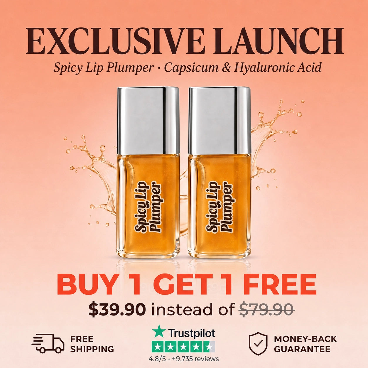 Spicy Lip Plumper — Fuller Lips in 5 Minutes